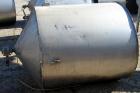 Used Tank, 350 Gallon, 304 Stainless Steel, Vertical. 44