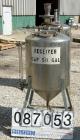 Used Tank, 50 Gallon, 316 Stainless Steel, Vertical. 24