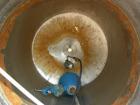 Used Tank, 225 gallon, 321 stainless steel, vertical. Approximate 36