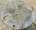Used Tank, 225 gallon, 321 stainless steel, vertical. Approximate 36