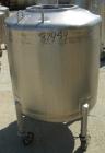 Used Northland Stainless Pressure Tank, 500 Liter (132 Gallon), 316 Stainless Steel, Vertical. 34