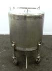 Used Northland Stainless Pressure Tank, 500 Liter (132 Gallon), 316L Stainless Steel, Vertical. 34’’ Diameter x 33’’ straight side, dished top and bottom. Internal rated 30 psi at -20 to 300 degrees ...
