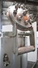 Used Northland Stainless Pressure Tank, 500 Liter (132.12 Gallon), 316L Stainless Steel, Vertical. 30” Diameter x 37” straight side. Bolt on counter balanced hinged dished top, dish bottom. Internal ...