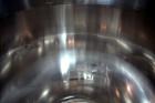 Used Northland Stainless Pressure Tank, 500 Liter (132.12 Gallon), 316L Stainless Steel, Vertical. 30” Diameter x 37” straight side. Bolt on counter balanced hinged dished top, dish bottom. Internal ...