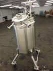 Unused- Northland Stainless Pressure Tank, 200 Liter (52.8 Gallon), 316 L Stainless Steel, Vertical.  24” Diameter x 30-1/2” straight side, dished top and bottom.  Internal rated  50 psi/full vacuum ...