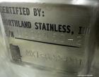 750 Liter Stainless Steel Northland Stainless Tank, Model 2065LV