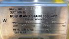 Used 50 Gallon Stainless Steel Northland Stainless Pressure Tank