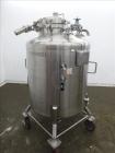 Used Northland Stainless Pressure Tank, Approximate 150 Gallon, 316L Stainless Steel, Vertical. 35-5/8