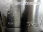 Used Northland Stainless Pressure Tank, Approximate 150 Gallon, 316L Stainless Steel, Vertical. 35-5/8