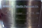 Used Northland Stainless Pressure Tank, Approximate 55 Gallons, 316 Stainless S