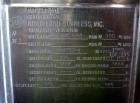 Used Northland Stainless Pressure Tank, Approximate 55 Gallons, 316 Stainless S