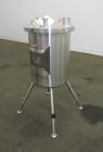 Used Northland Stainless Tank, Approximately 9 Gallon, 316 Stainless Steel, Ver