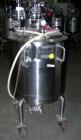 USED: Northland Stainless pressure tank, 60 gallon, 316 stainless steel, polished internal. 24