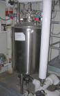 USED: Northland stainless pressure tank, 60 gallon, 316L stainless steel, vertical. 12