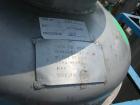 Used- Norwalk Pressure Tank, 50 Gallon, Stainless Steel, Vertical. Approximately 24