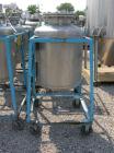Used- Norwalk Pressure Tank, 50 Gallon, Stainless Steel, Vertical. Approximately 24'' diameter x 24'' straight side, dished ...