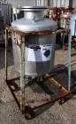 Used 55 Gallon Stainless Steel O.G. Kelley Co. Pressure Tank