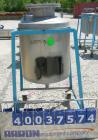 Used O.G. Kelley Co. Pressure Tank, 55 gallon, 304 stainless steel, vertical. 24'' diameter x 27'' straight side, dished top and bottom. Internal rated 50 psi at 300 deg F. Openings: top 10'' with co...