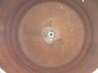 Used O.G. Kelley Co. Pressure Tank, 55 gallon, 304 stainless steel, vertical. 24'' diameter x 27'' straight side, dished top and bottom. Internal rated 50 psi at 300 deg F. Openings: top 10'' with co...