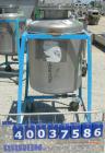 Used O.G. Kelley Co. Pressure Tank, 55 gallon, 304 stainless steel, vertical. 24'' diameter x 27'' straight side, dished top and bottom. Internal rated 50 psi at 300 deg F. Openings: top 10'' with co...