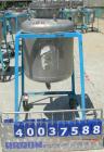 Used- O.G. Kelley Co. Pressure Tank, 55 gallon, 304 stainless steel, vertical. 24'' diameter x 27'' straight side, dished to...