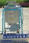 Used O.G. Kelley Co. Pressure Tank, 55 gallon, 304 stainless steel, vertical. 24'' diameter x 27'' straight side, dished top and bottom. Internal rated 50 psi at 300 deg F. Openings: top 10'' with co...