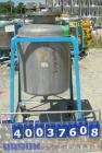 Used O.G. Kelley Co. Pressure Tank, 55 gallon, 304 stainless steel, vertical. 24'' diameter x 27'' straight side, dished top and bottom. Internal rated 50 psi at 300 deg F. Openings: top 10'' with co...