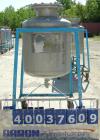 Used O.G. Kelley Co. Pressure Tank, 55 gallon, 304 stainless steel, vertical. 24'' diameter x 27'' straight side, dished top and bottom. Internal rated 50 psi at 300 deg F. Openings: top 10'' with co...
