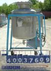 Used- O.G. Kelley Co. Pressure Tank, 55 gallon, 304 stainless steel, vertical. 24'' diameter x 27'' straight side, dished to...