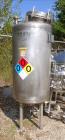 Used- Overly Inc. Pressure Tank, Approximate 150 Gallon, 304L Stainless Steel