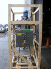 Used Packo Inox Pressure Tank, 52.8 gallon (200 liter), 316 stainless steel, vertical. Approximate 20’’ diameter x 34’’ straight side. Flat bolt on top, dished bottom. Internal rated –14.5 psi/50 psi...