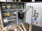 Used Packo Inox Pressure Tank, 52.8 gallon (200 liter), 316 stainless steel, vertical. Approximate 20’’ diameter x 34’’ straight side. Flat bolt on top, dished bottom. Internal rated –14.5 psi/50 psi...