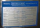 Used Mueller Pressure Tank, 590 Liter (155.86 Gallon).