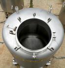 Used Mueller Tank, 275 Gallon, Model F, 316 Stainless Steel, Vertical. 46’’ diameter x 36’’ straight side, dish top and bottom. Internal rated to 15 psi. Openings: top (2) 2’’ NPT, 18’’ manway, no co...