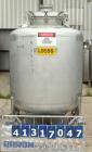 Used Mueller Pressure Tank, 275 Gallon, 316 Stainless Steel, Vertical. 46