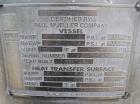 Used Paul Mueller Pressure Tank, 100 Gallon, 304 Stainless Steel, Vertical.