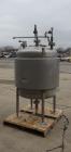 Used Paul Mueller Pressure Tank, 100 Gallon, 304 Stainless Steel, Vertical.