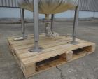 Used Paul Mueller Tank, 100 Gallon, 304 Stainless Steel, Vertical.