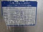 Used Paul Mueller Tank, 100 Gallon, 304 Stainless Steel, Vertical.