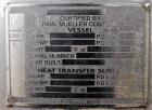 Used Paul Mueller Tank, 100 Gallon, 304 Stainless Steel, Vertical.