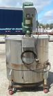 Used Perma San Tank, 170 Gallon, Model 170 GAL OVS, 316 Stainless Steel, Vertical.  38 1/2