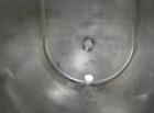 Used Perma-San Trough Style Tank, 300 gallon, 316 stainless steel, horizontal. 