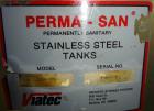 Used Perma-San Tank, Model 231 OVS, Approximate 231 Gallon, 316 Stainless Steel