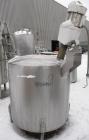 Used Perma-San Tank, 300 Gallon, Model CVC, 304 Stainless Steel, Vertical. 46