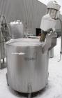 Used- Perma-San Tank, 300 Gallon, Model CVC, 304 Stainless Steel, Vertical. 46