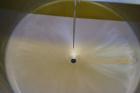 Used Perma-San Tank, 200 Gallon, Model KTL, 304 Stainless Steel, Vertical. 44’’ Diameter x 29’’ straight side. Open top with (2) 1/3 covers, coned bottom. Bolt on agitator bridge. 2’’ Tri-clamp cente...