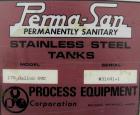 Used Perma-San Tank, 170 Gallon, Model OVC, 316 Stainless Steel, Vertical. 37