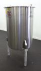 Used Perma-San Tank, 120 Gallons, Model OVS, 316 Stainless Steel, Vertical. Approximately 30