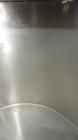 Used Perma-San Tank, 170 Gallons, Model OVS, 316 Stainless Steel, Vertical. Approximately 38-1/2” diameter x 44-1/2” straight side, open top with 1/2 hinged covers, sloped bottom.  Provision for a cl...
