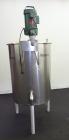 Used Perma-San Tank, 120 Gallons, Model OVS, 316 Stainless Steel, Vertical. Approximately 30
